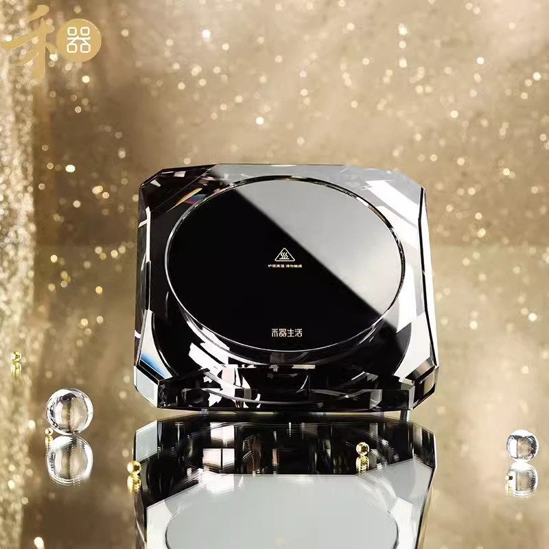 禾器生活星璨水晶电陶炉家用烧水电热炉高档微晶面板煮茶炉触摸式