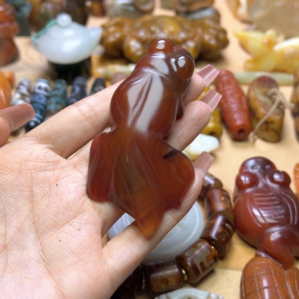 【闪购商品】玛瑙/玉髓颈饰未镶嵌