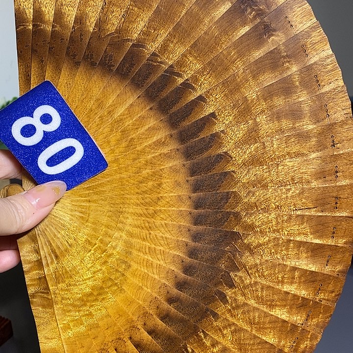 不***6金丝楠金丝楠木扇子