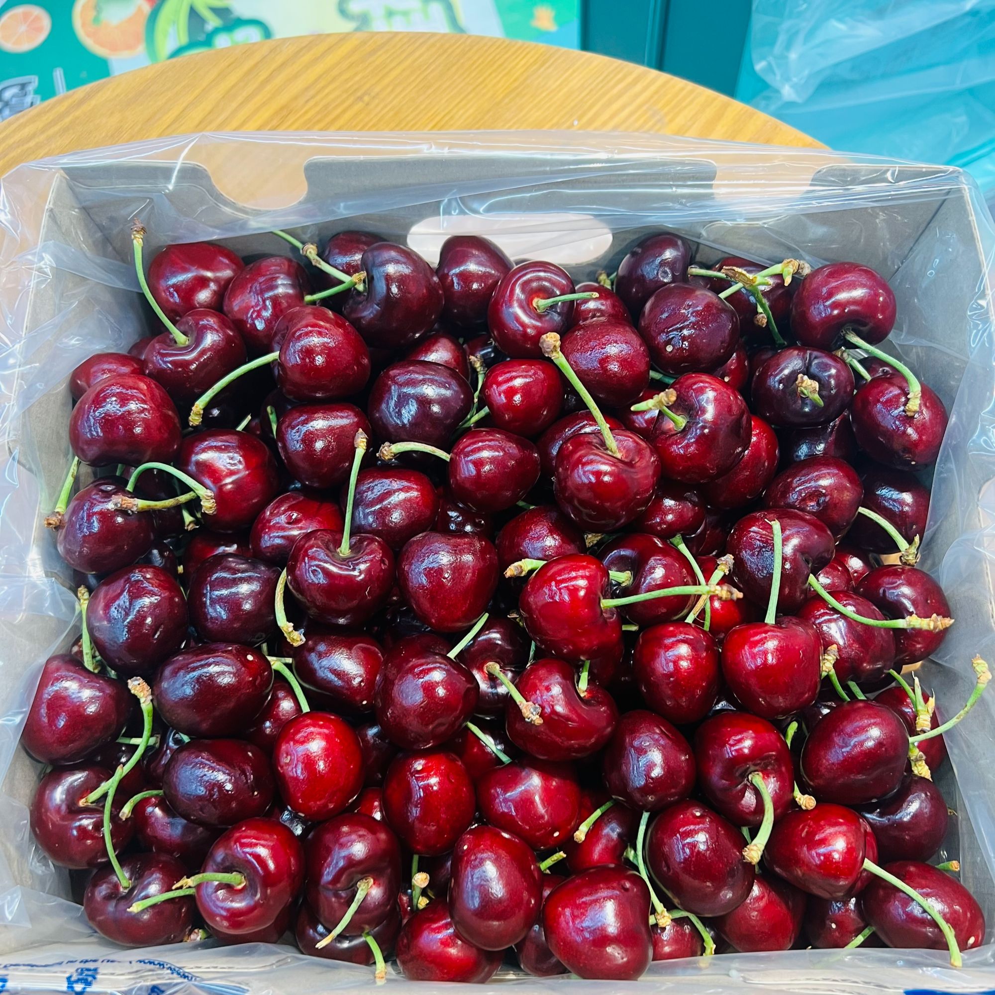 4J车厘子桑提娜海运整箱5斤装桑提娜智利