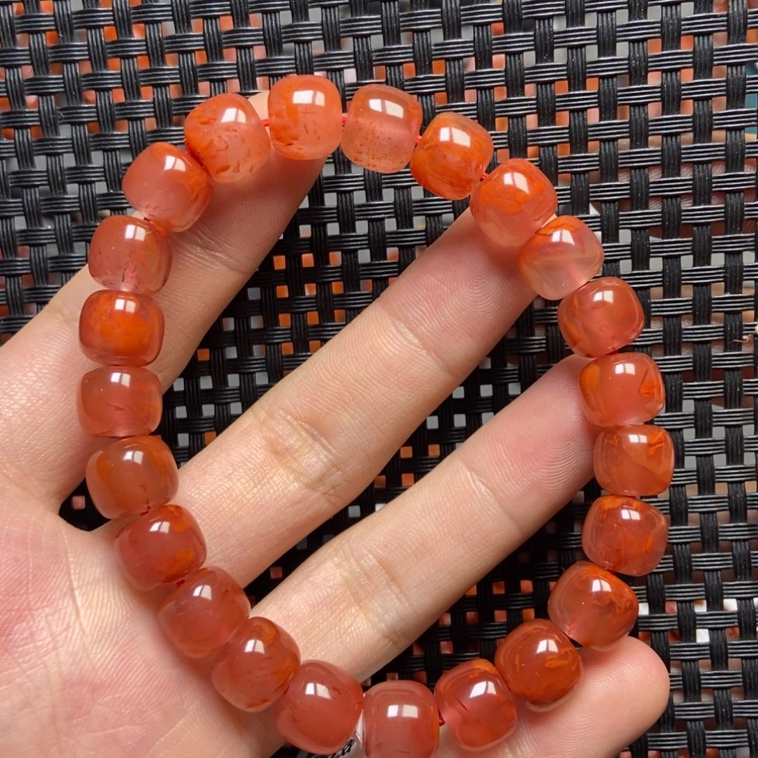 南红玛瑙未镶嵌手串10mm