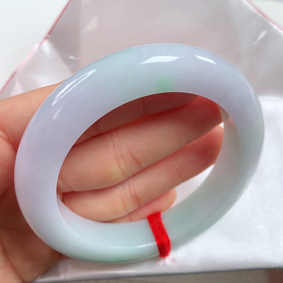 翡翠手镯未镶嵌 正圈①④⑨