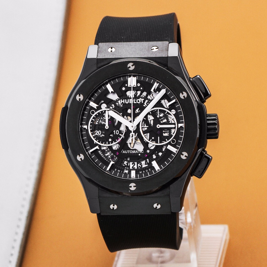 99新 Hublot/宇舶表 经典融合系列525.CM.0170.RX男士机械腕表