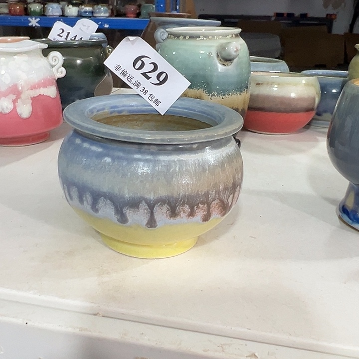 口5 手工花盆满30包邮