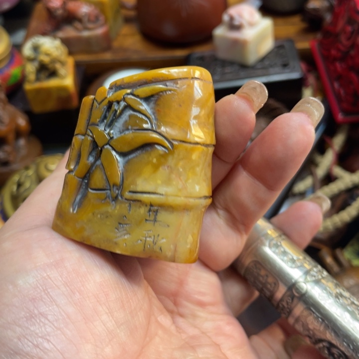 蓝****印石昌化石陶瓷艺术家