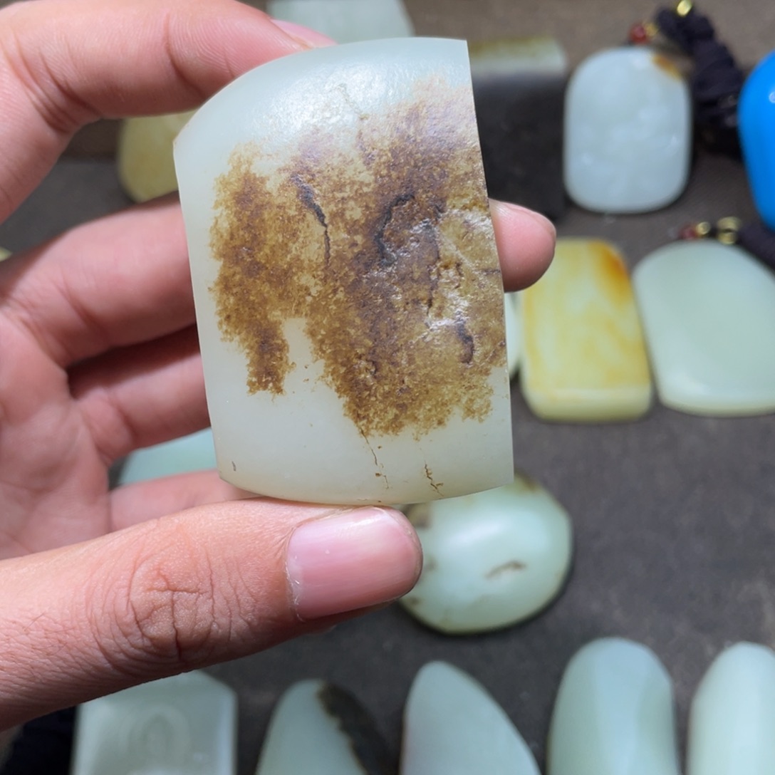 d***f定制和田玉未镶嵌和田玉