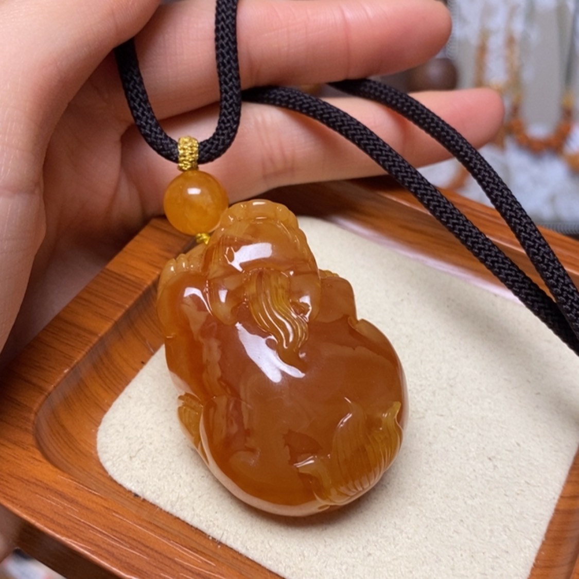 【闪购商品】蜜蜡颈饰未镶嵌项链
