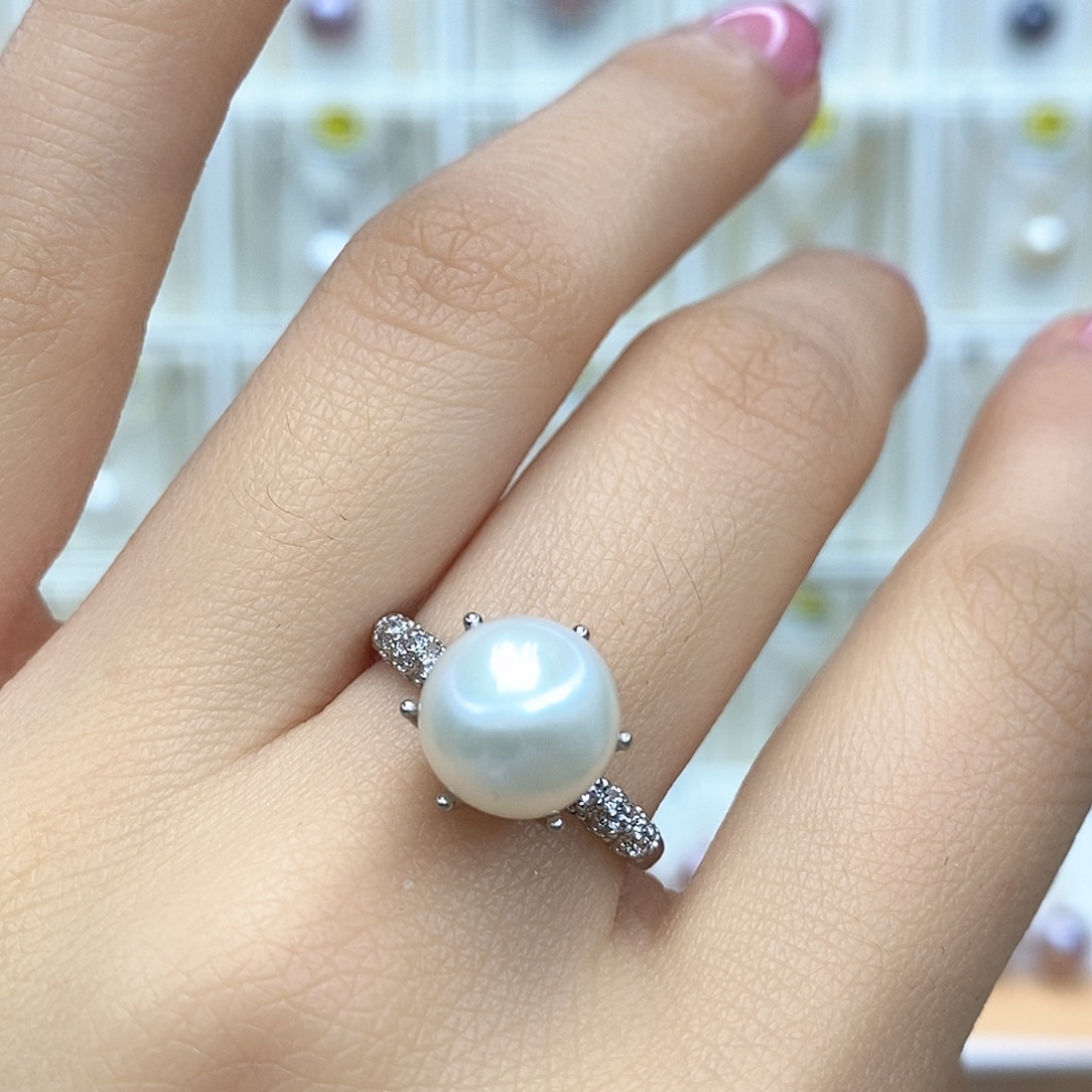 淡水珍珠未镶嵌吊坠(赠链)