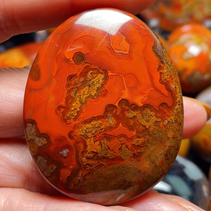 玛瑙/玉髓战国红玛瑙挂件未镶嵌