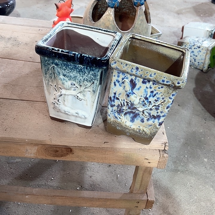 紫砂花盆花盆花盆