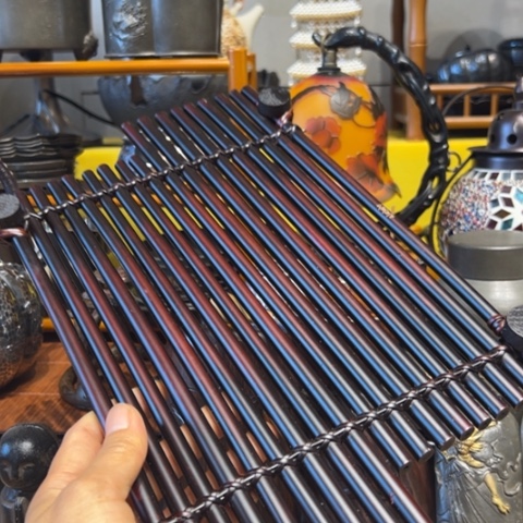 蜜安罐瓷香炉锡茶则