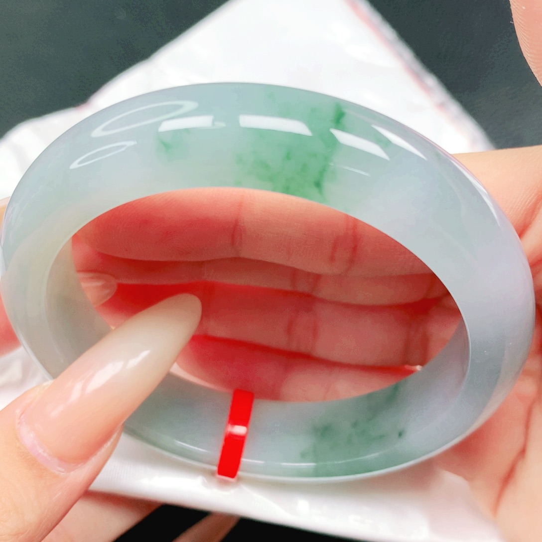 翡翠未镶嵌手镯58