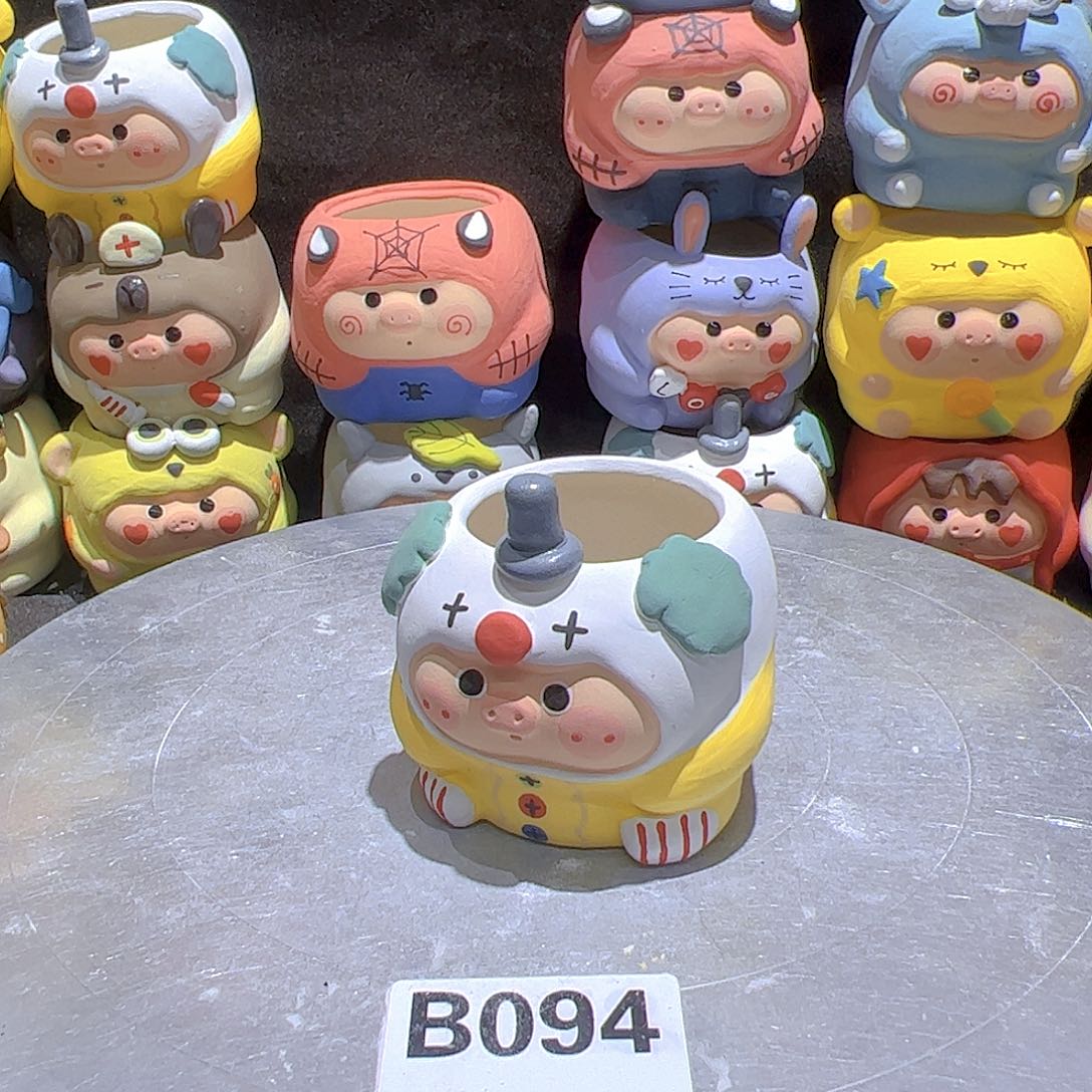 陶瓷手工多肉花盆瑕疵