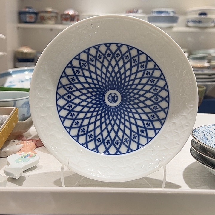 E***a瓷大牌青花盘子超润很美