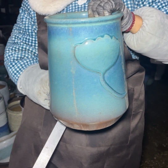 红陶口17高26瑕疵