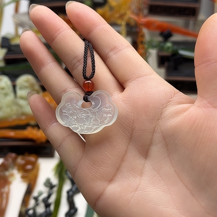 蛇纹石玉岫玉发簪未镶嵌