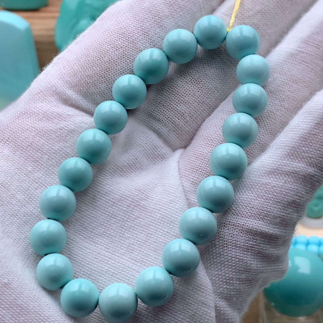 未镶嵌绿松石珠宝奇石