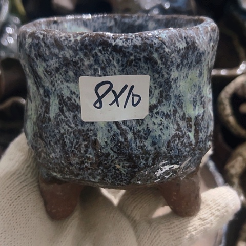 红陶粗陶花盆手工