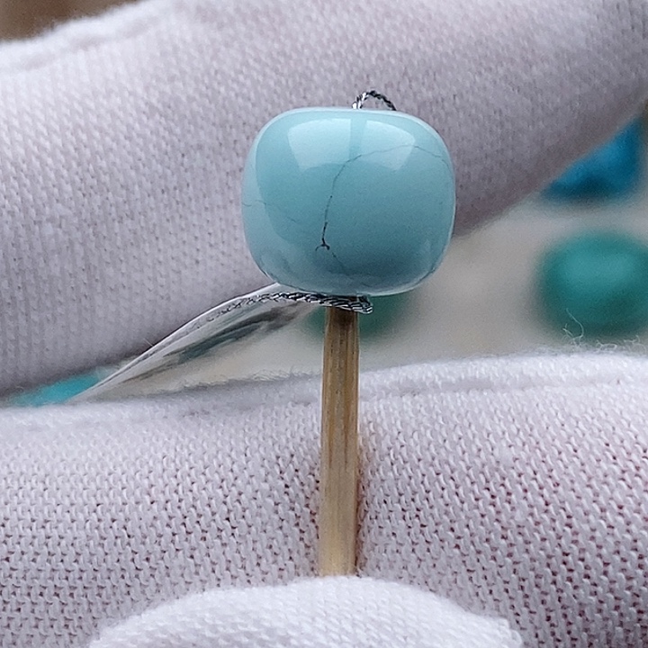 绿松石珠宝奇石未镶嵌