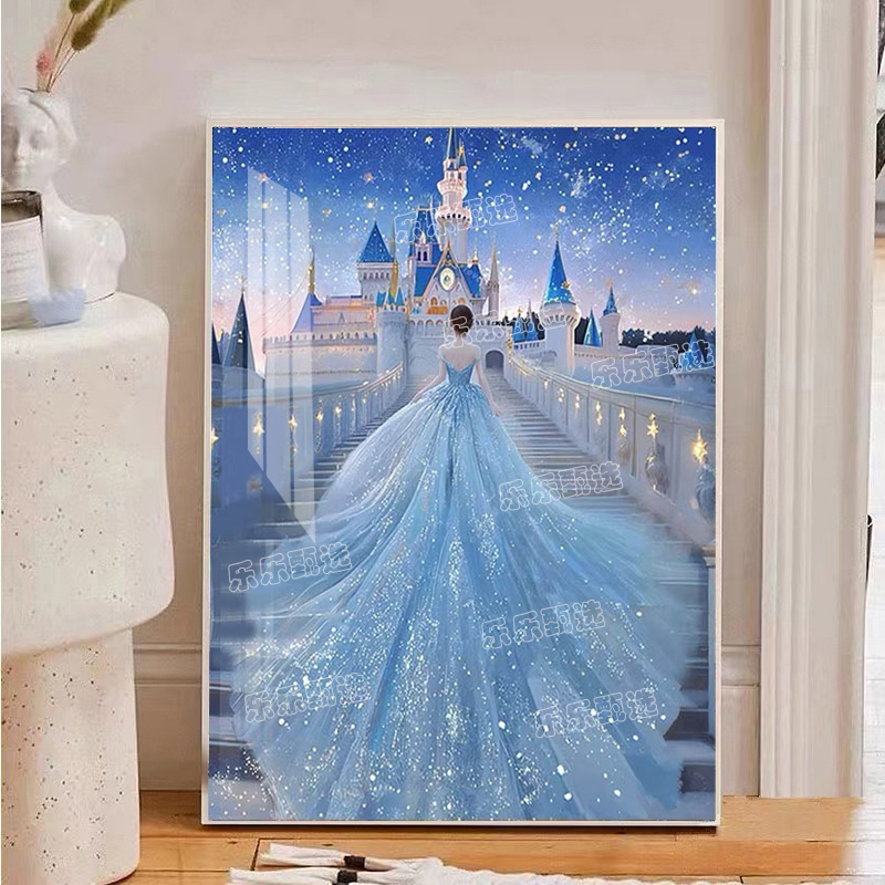 【乐乐甄选钻石画】新款{幸福之路}2025新款客厅卧室结婚手工贴钻画