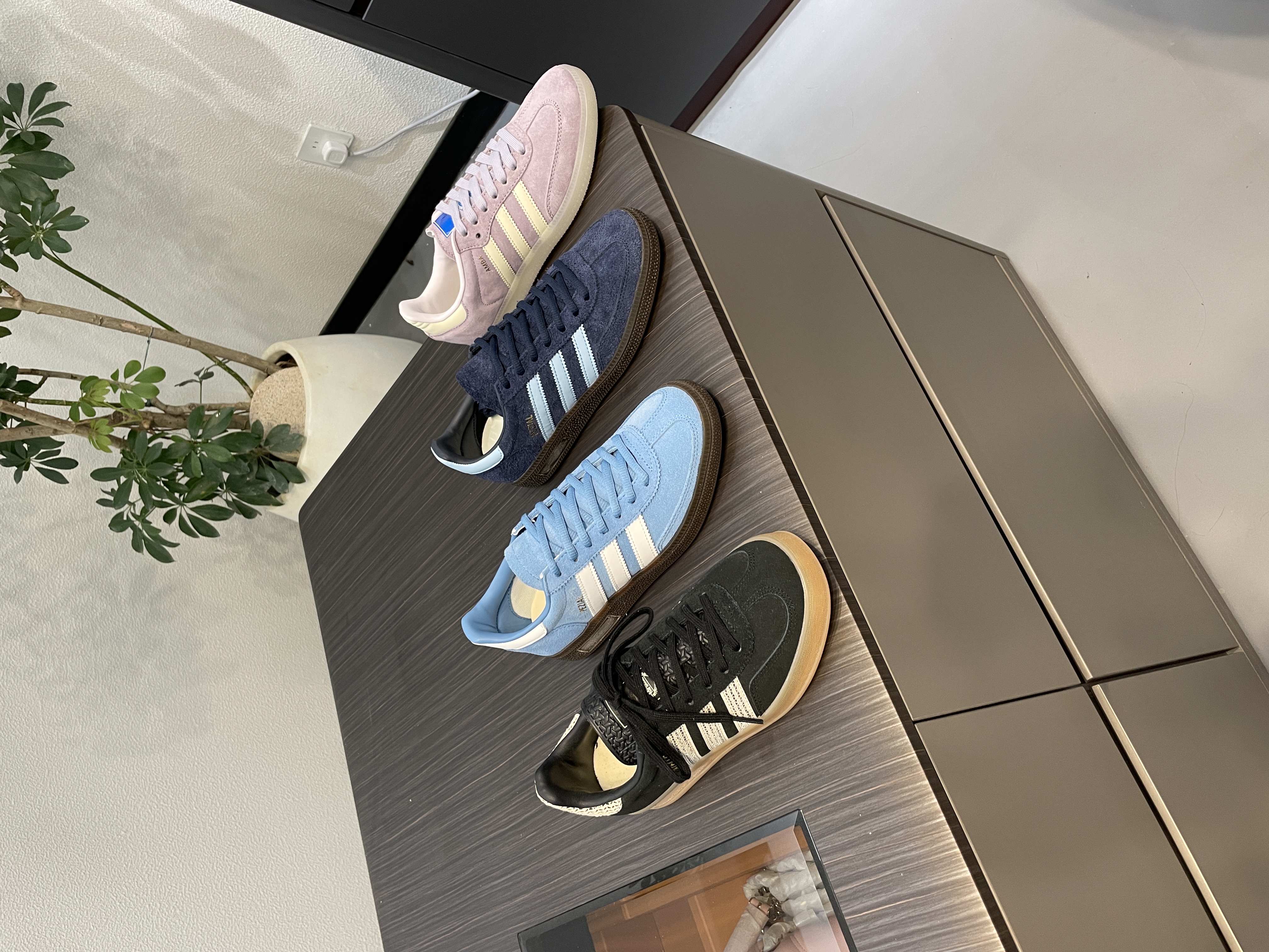 Meisan Magialer2025夏季情侣款韩版复古潮流百搭德训鞋