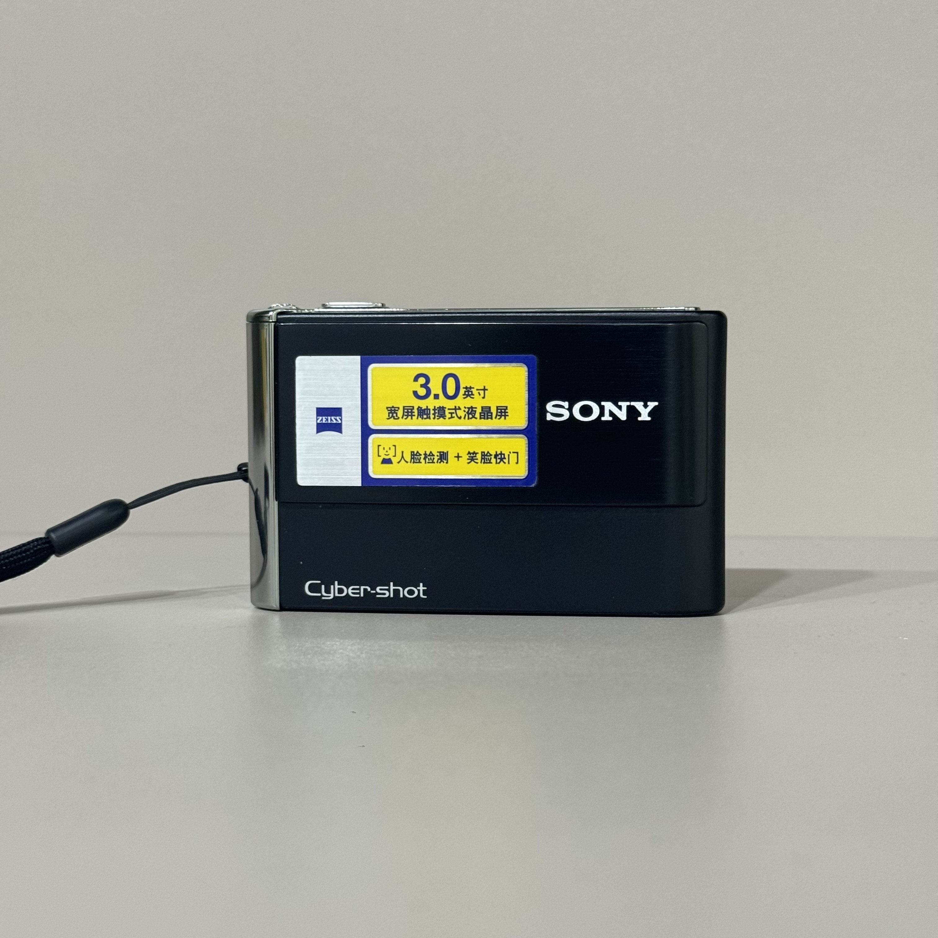 95新 Sony/索尼 T70黑 810W像素 色彩浓郁 不支持试用 自备内存卡