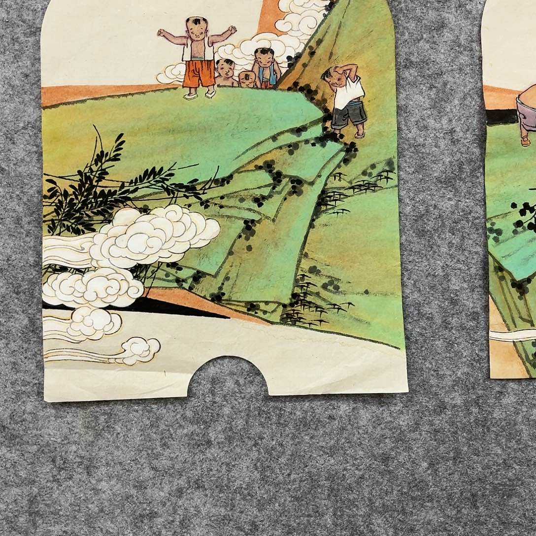 泓***堂国画手绘人物国画作品