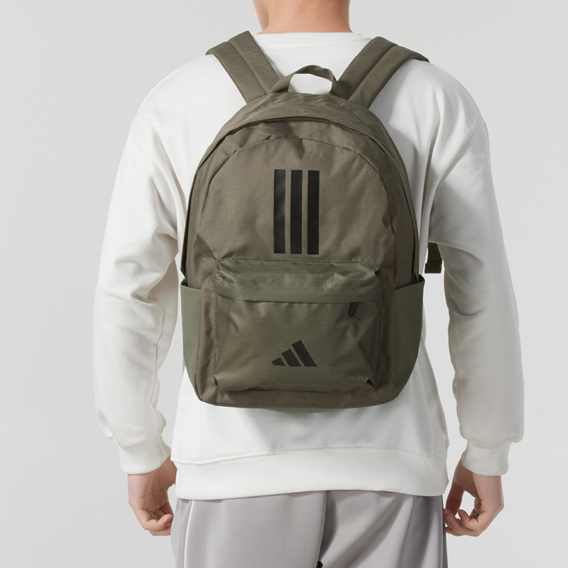 Adidas阿迪达斯双肩包男女包2025新款情侣款运动包时尚背包IS7042