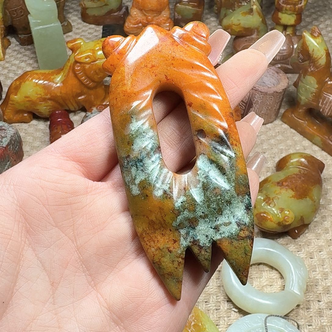 白玉菩提吊坠挂件