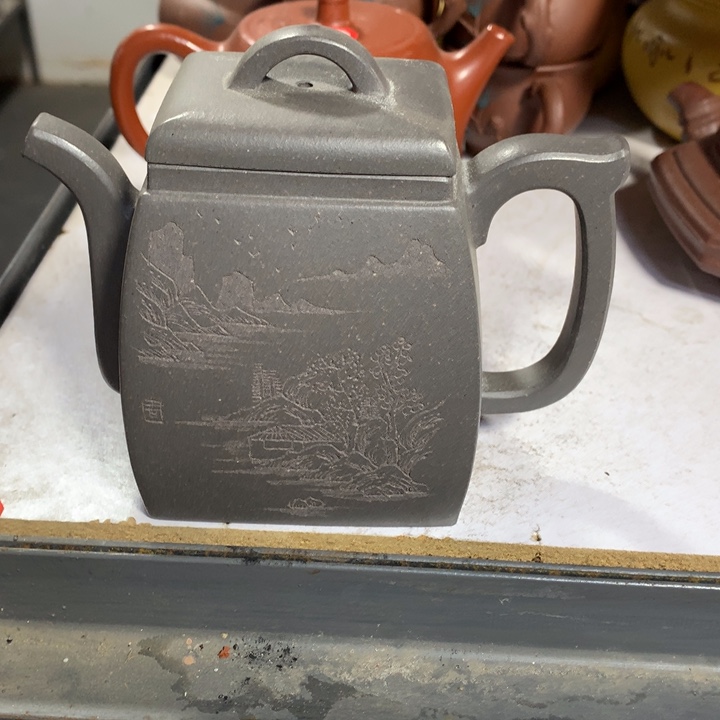 紫砂茶壶原矿手工50