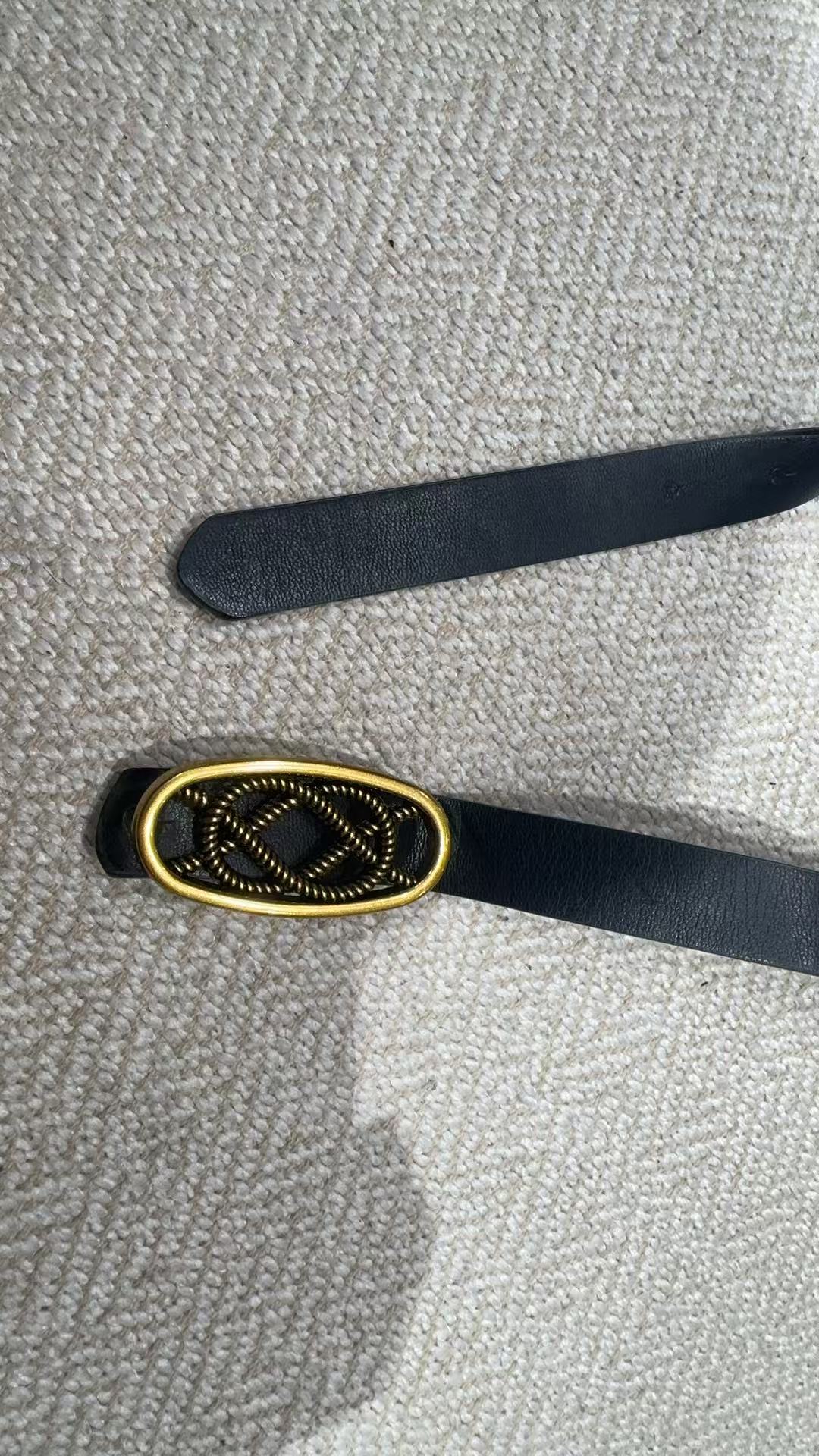 YD014金扣小细腰带