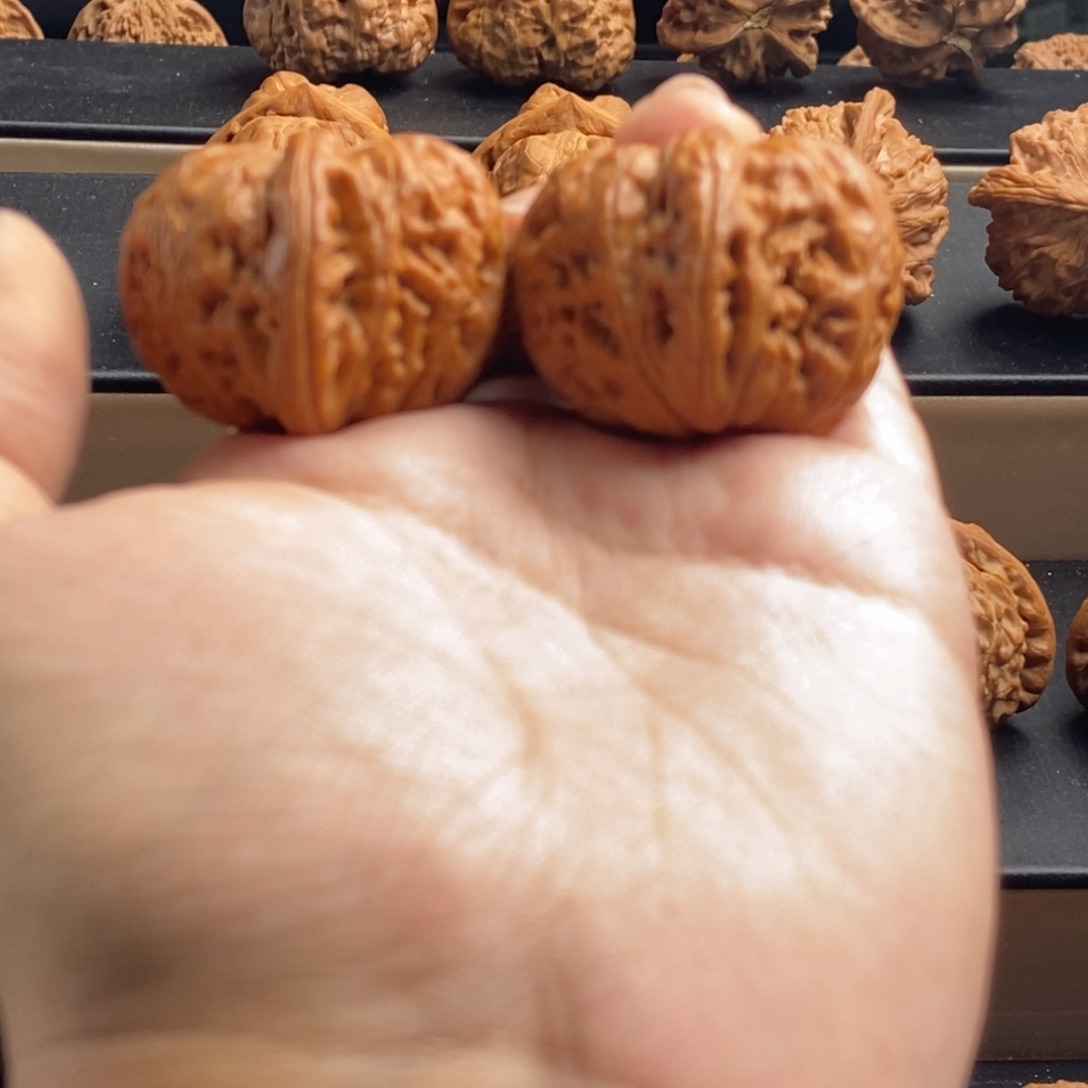 文玩核桃吊坠平谷元宝40尺