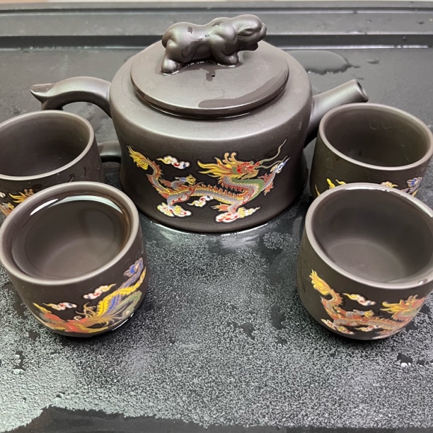 卧虎藏龙一壶四杯五件套
