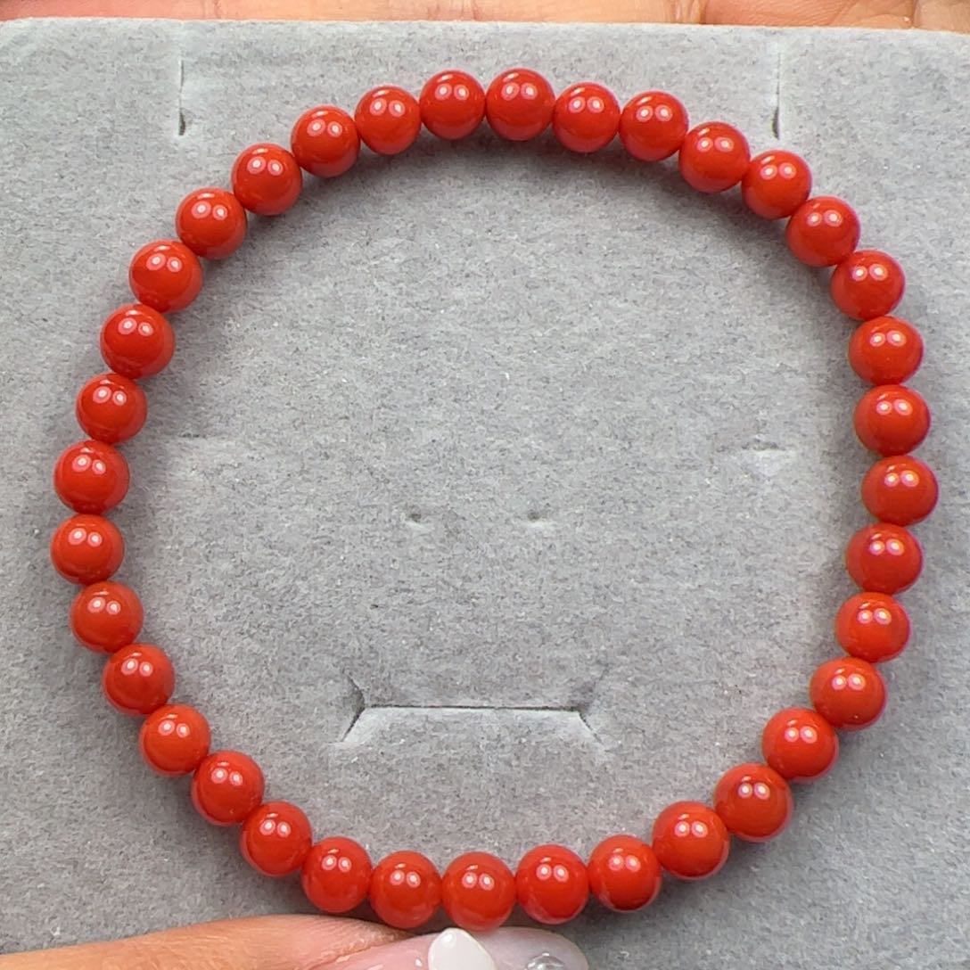未镶嵌手串南红玛瑙