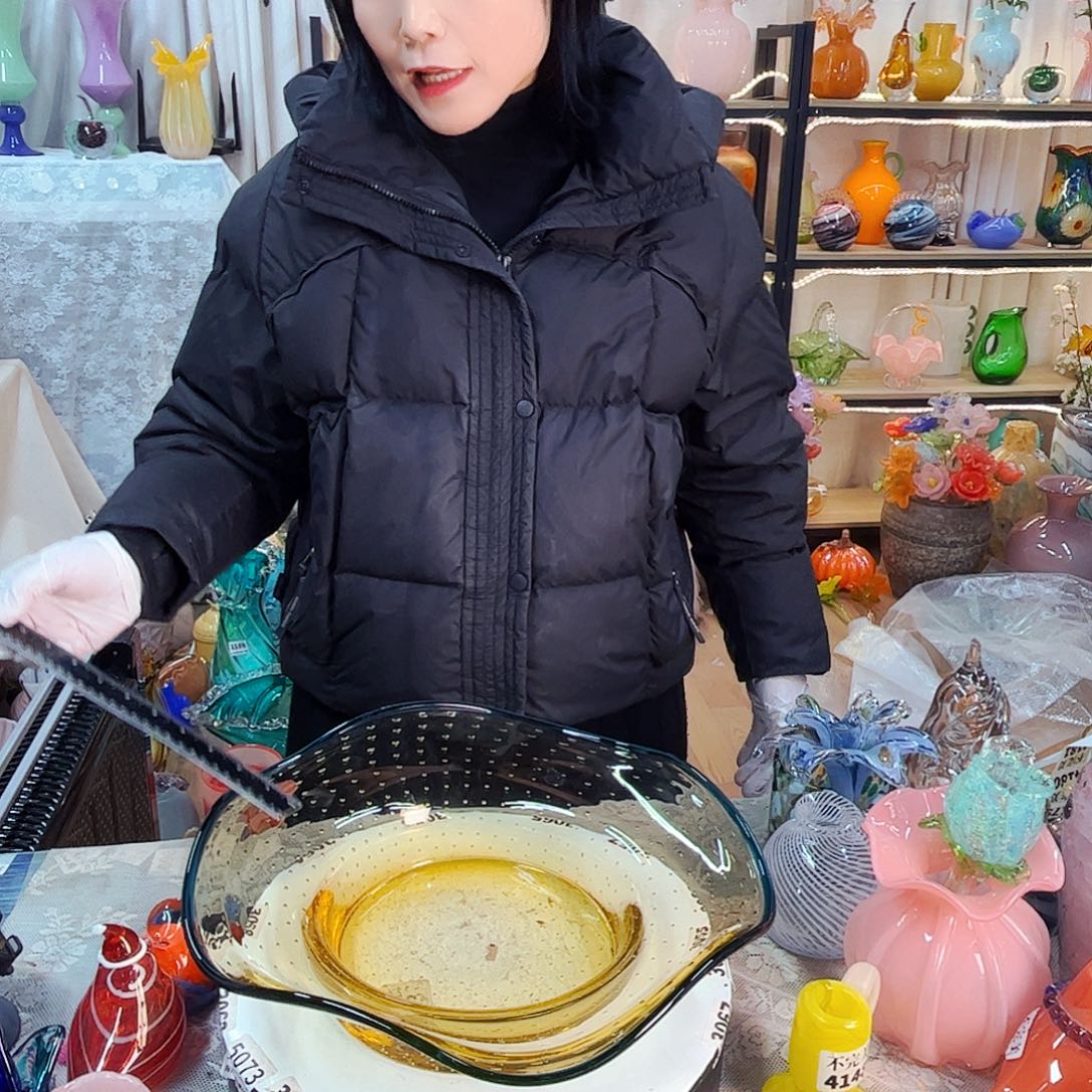 果盘家悦美居琉璃摆件