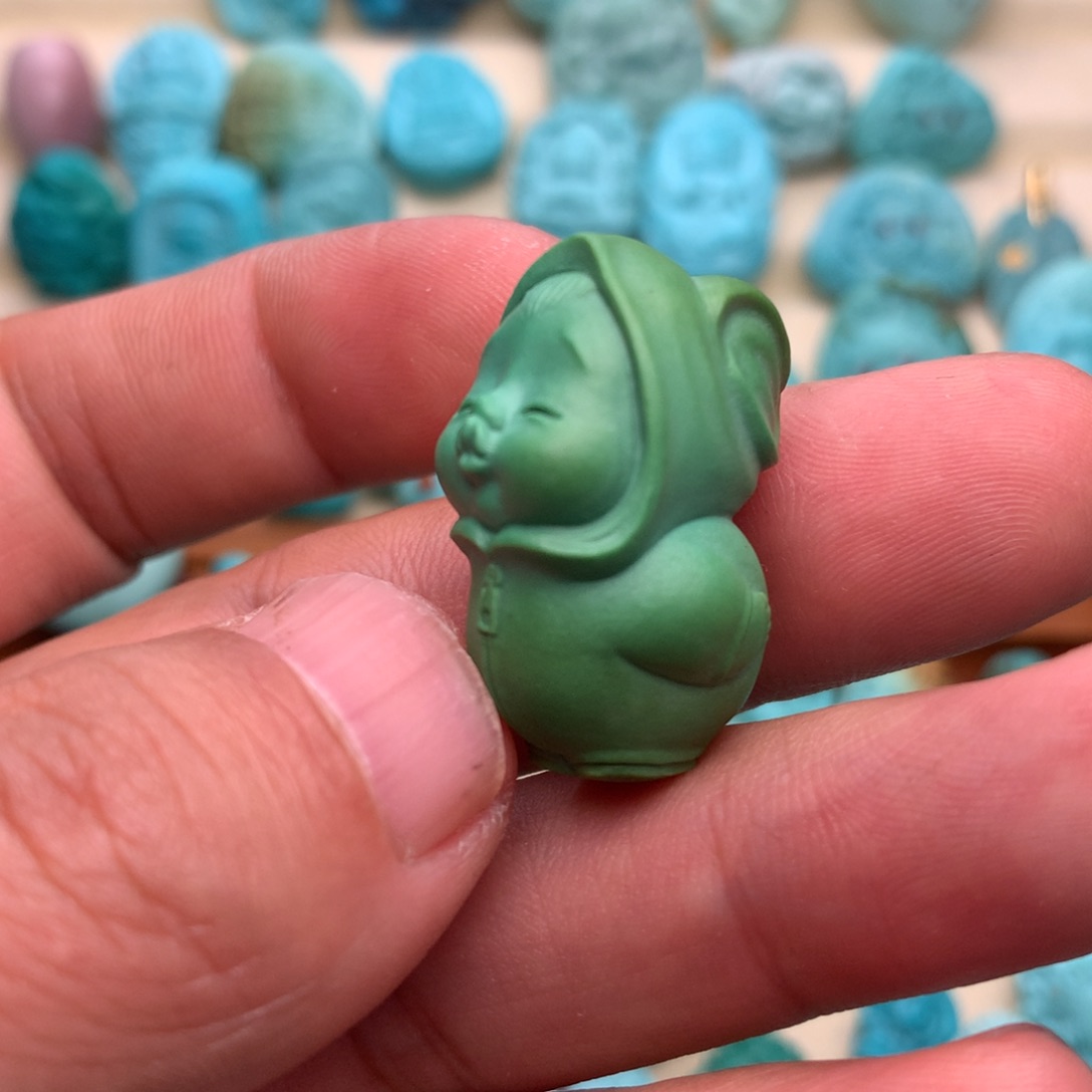 绿松石珠宝奇石未镶嵌只*