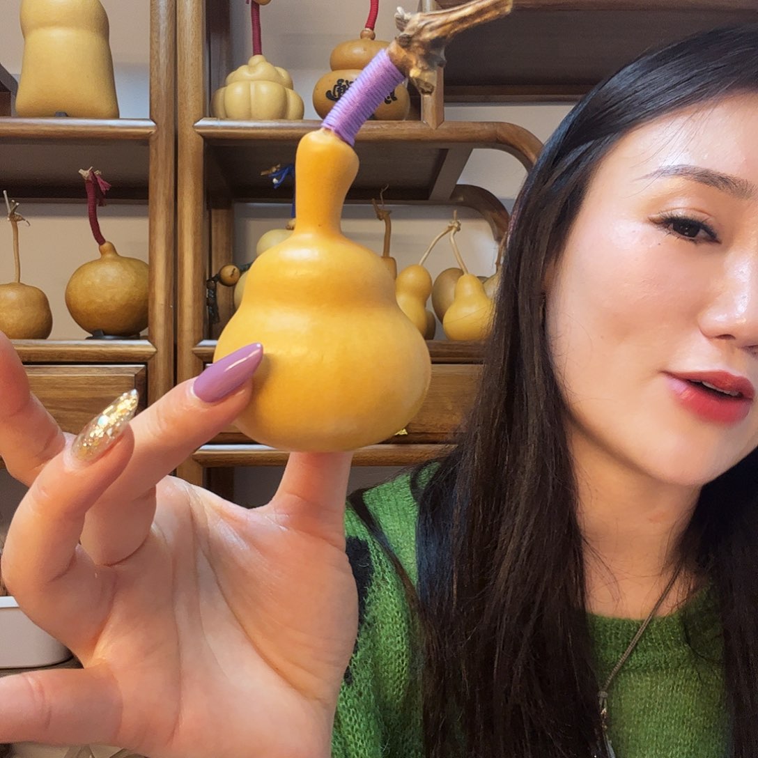 小**鲜胖墩葫芦把件葫芦