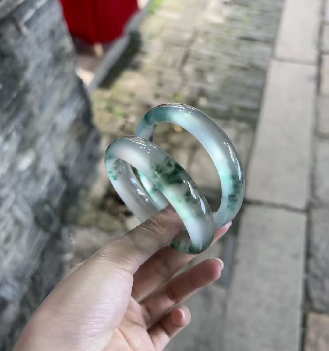 主播推荐缅风高端女士手镯翡翠