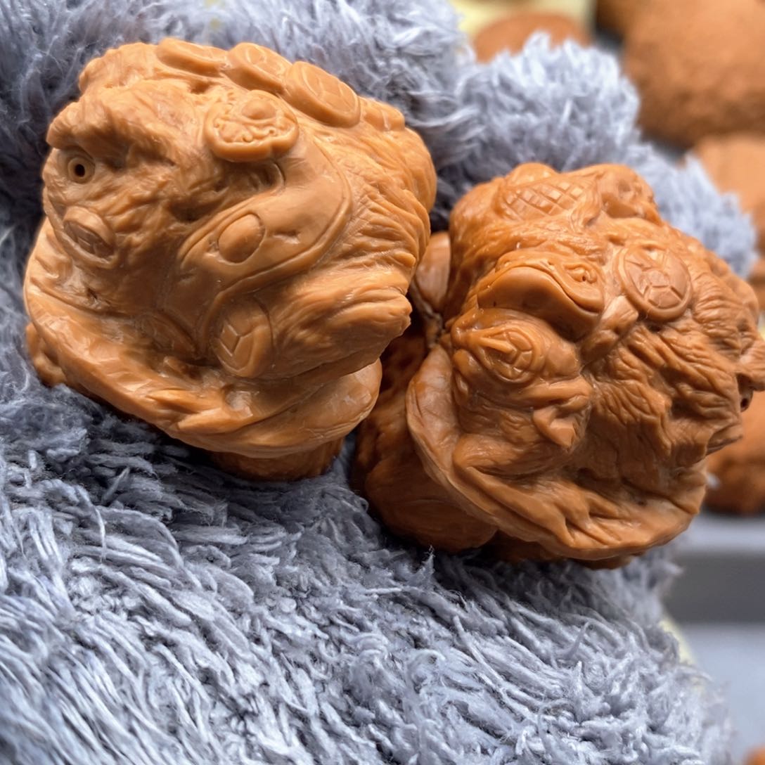 核桃手串/手链金蝉蛤蟆头37蝙蝠