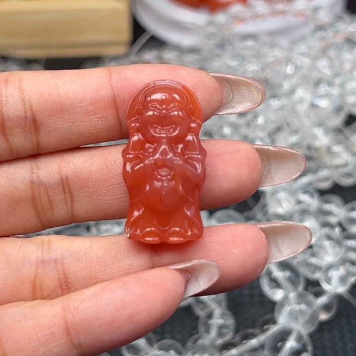 莎***莎南红玛瑙未镶嵌吊坠(不含链)