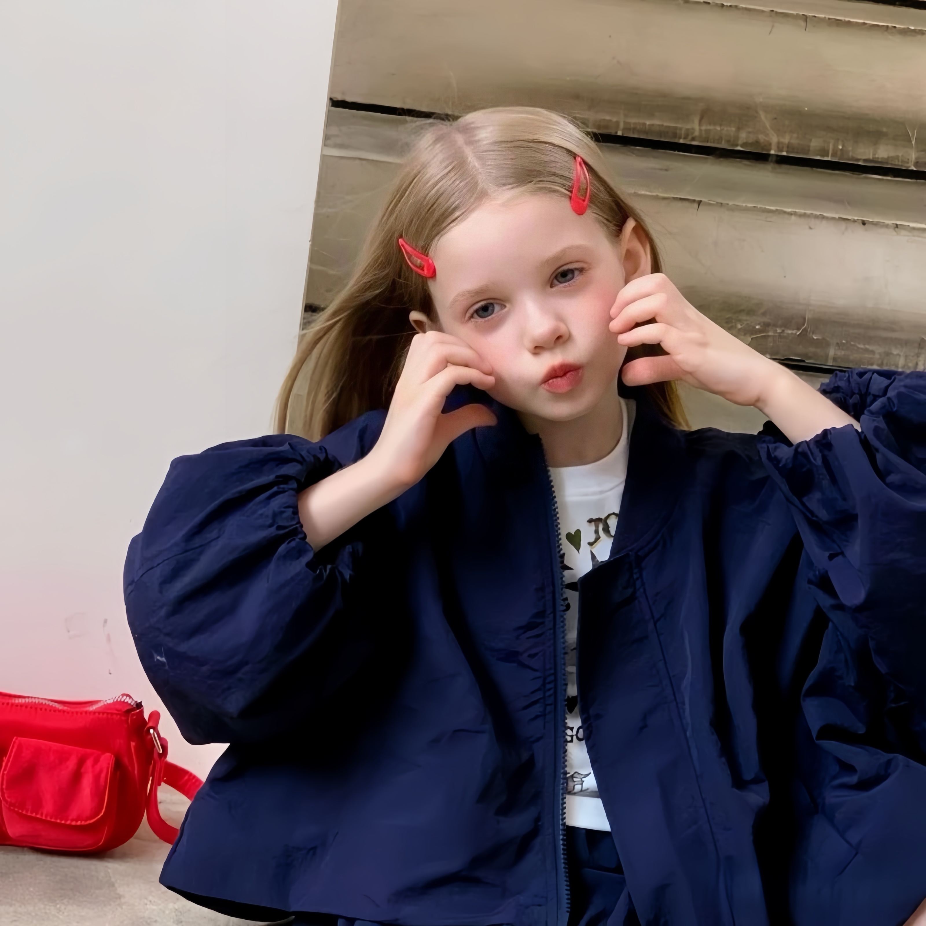 直播间童装女春秋套装