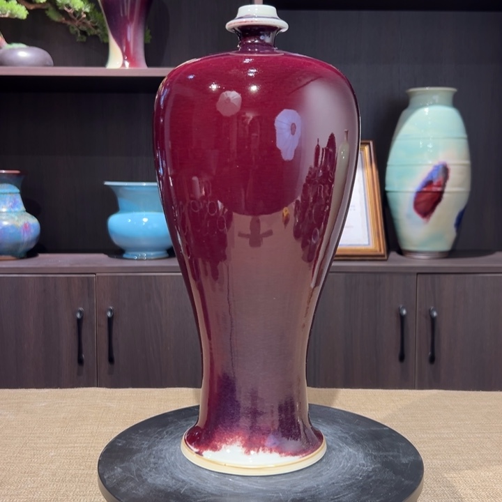 你***的陶钧瓷梅瓶1236788