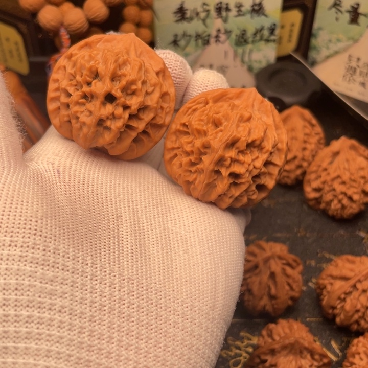 许***核桃秦岭山地核桃龙鳞