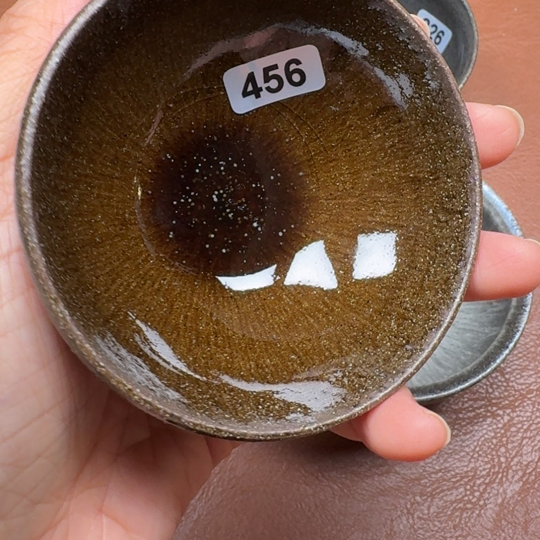 茶盏龙窑柴烧自然还原456