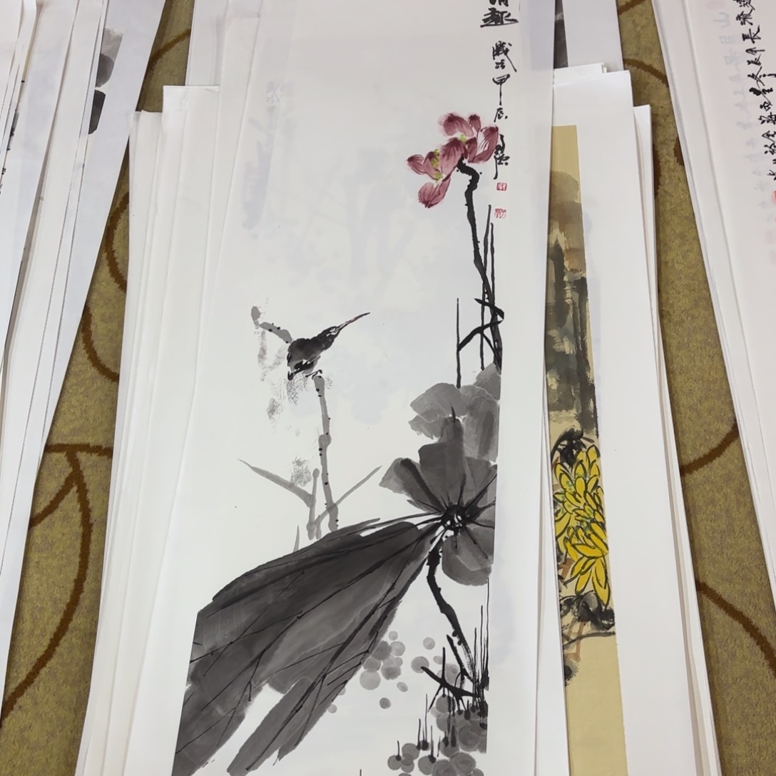 国画摩*代志强小条李欣主播