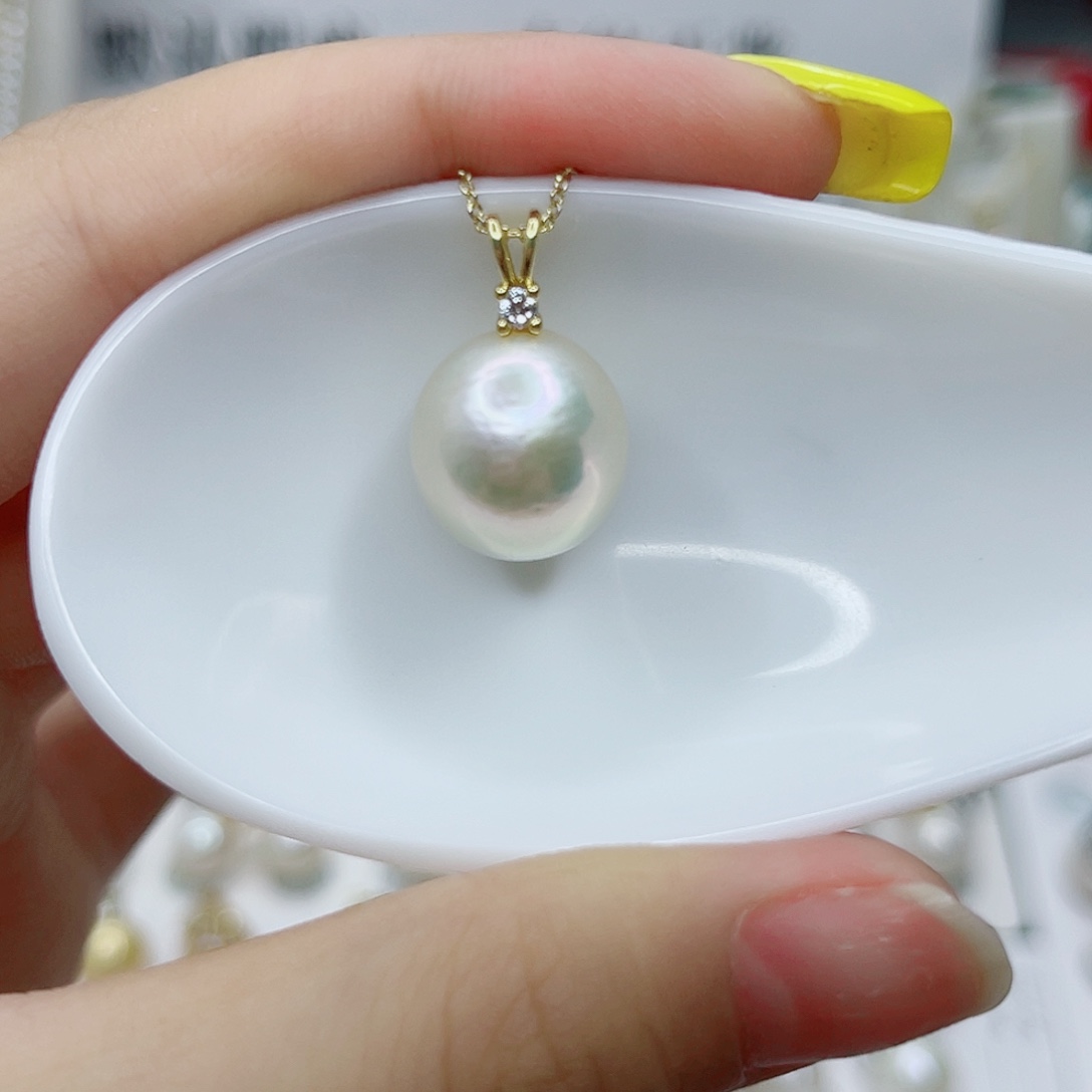 淡水珍珠合金吊坠(赠链)