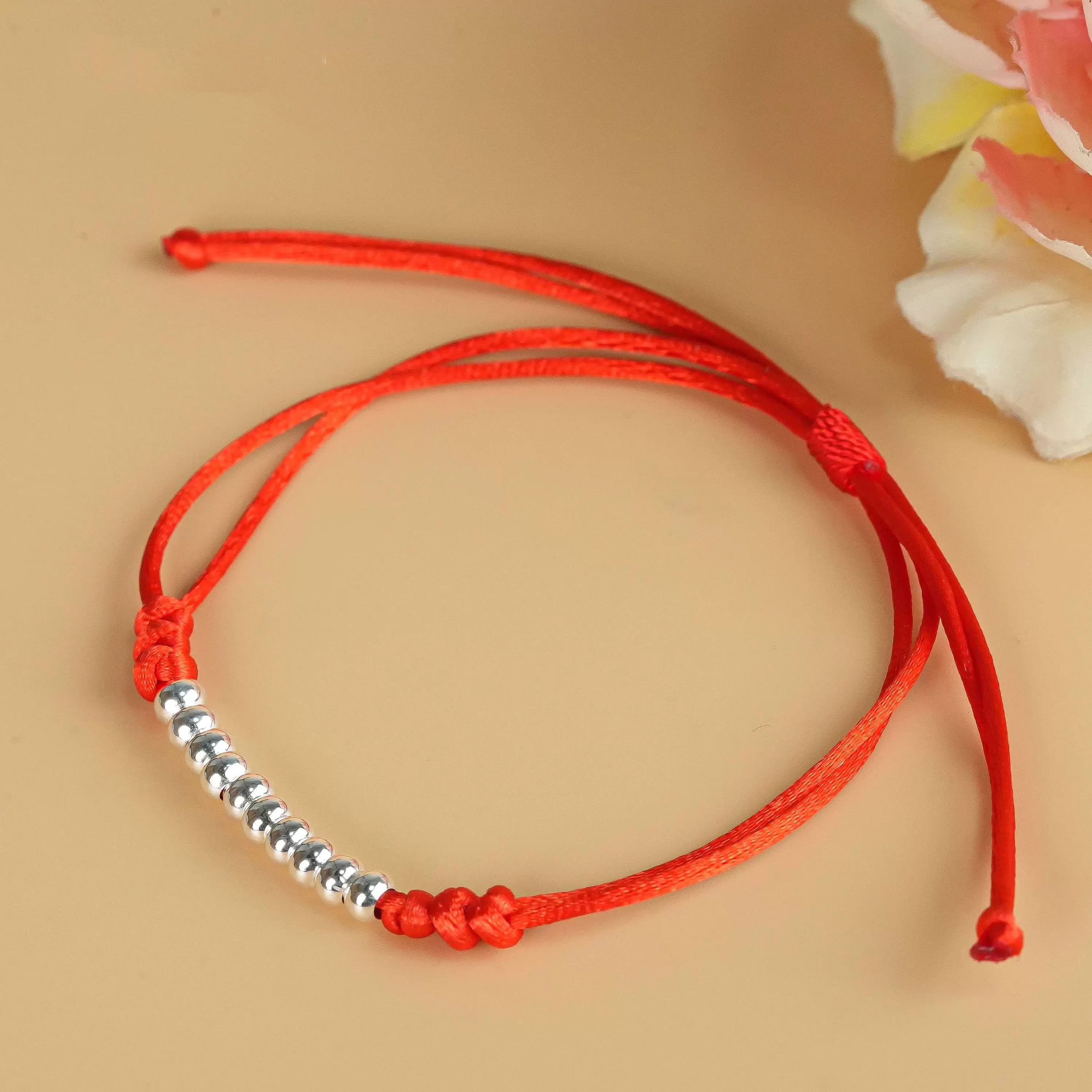 足银银制品 【粉丝专享福利】十全十美红绳