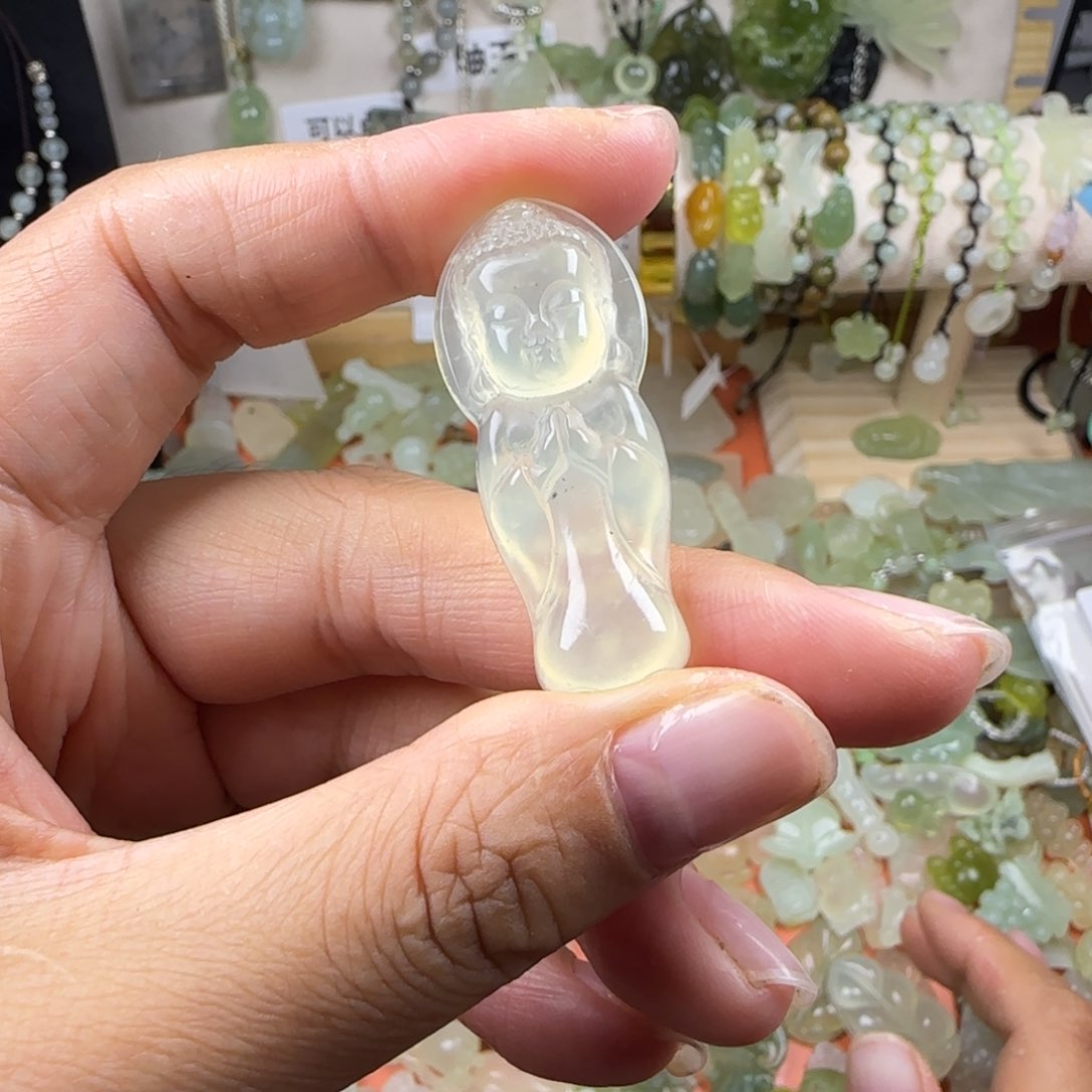 蛇纹石玉岫玉未镶嵌