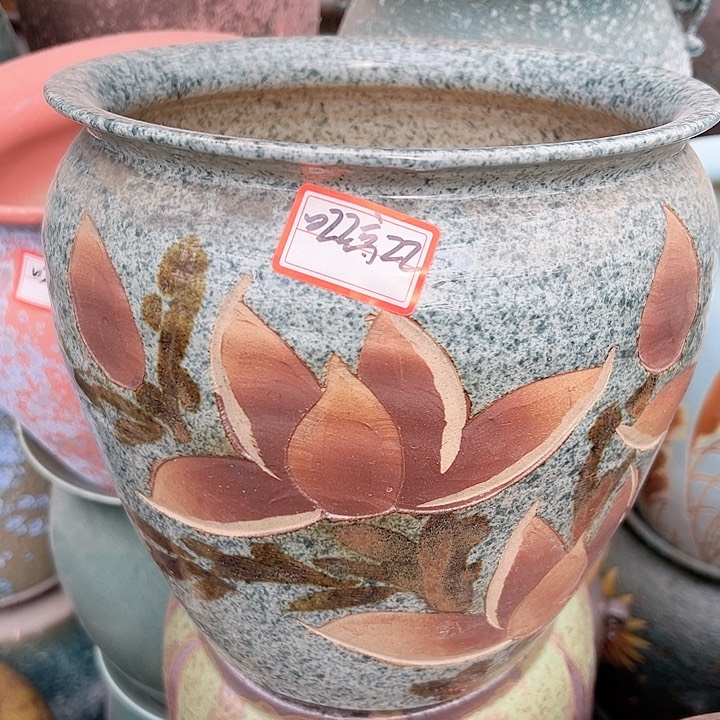 陶瓷景德镇精品花盆栽适合盆栽