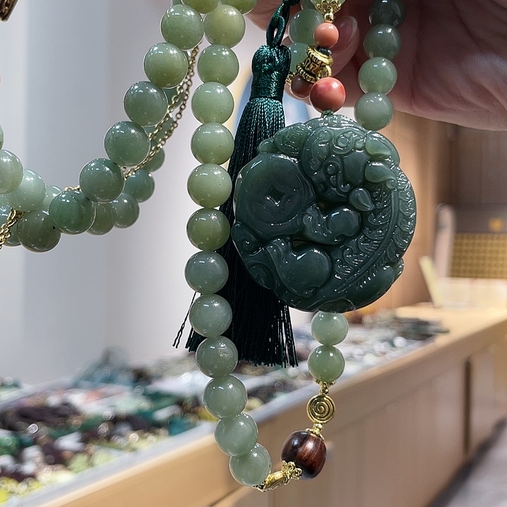 【闪购商品】和田玉（糖玉）颈饰未镶嵌